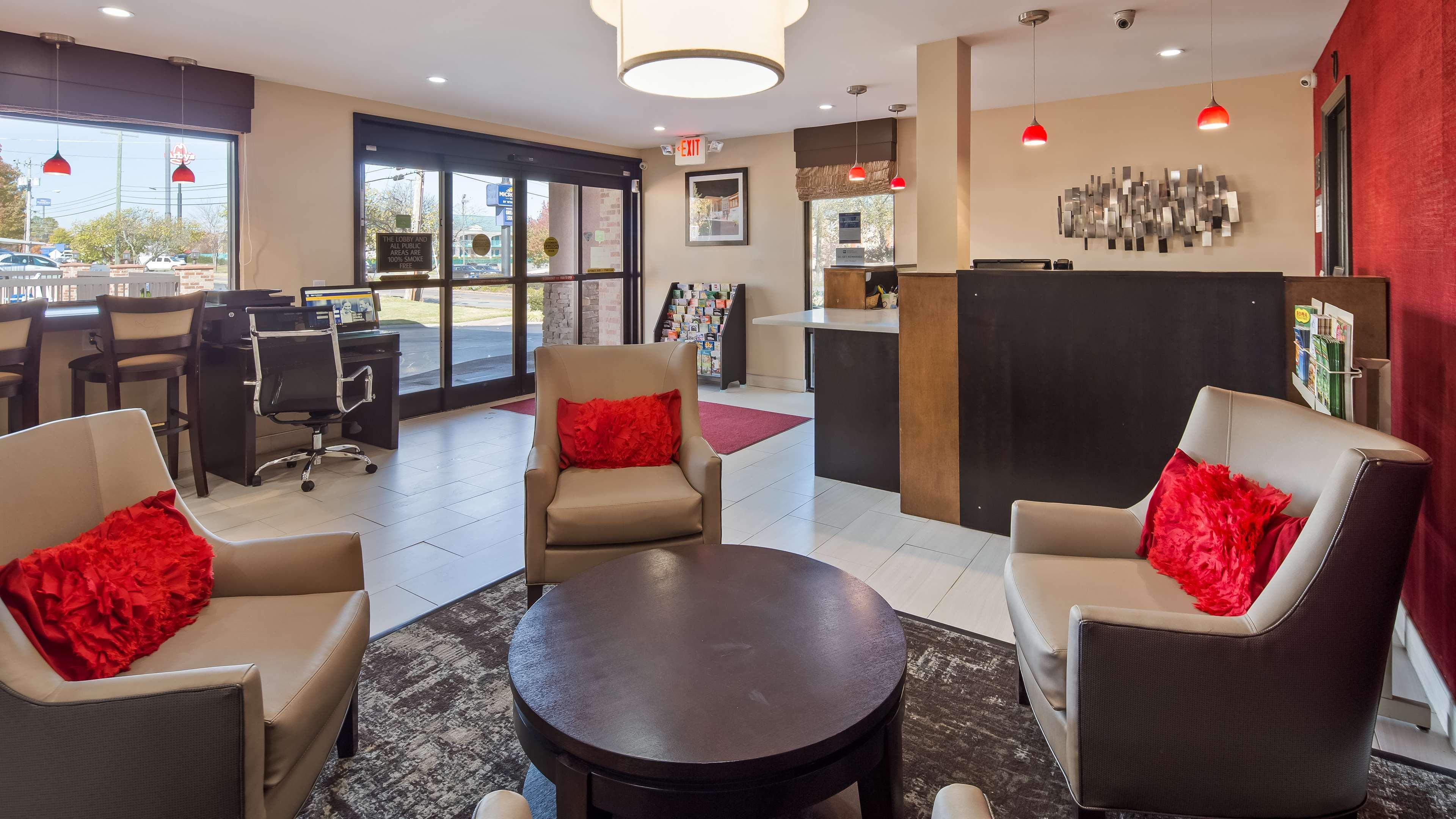 Best Western Chaffin Inn Мерфрисборо Интерьер фото